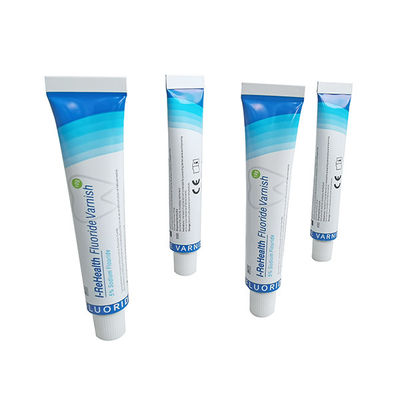 Dziecięcy szybkoschnący żółty lakier fluorkowy o smacznym smaku