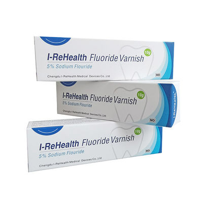 10 g / szt. Żółty 5% lakier z fluorku sodu dla dzieci