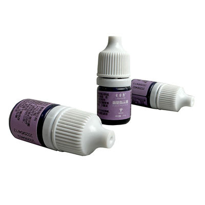 Fioletowy i czerwony wskaźnik płytki nazębnej ISO 3 ml