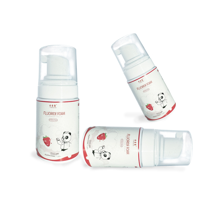 quality 200 ml Pianka dentystyczna z fluorem o smaku winogronowym na chore zęby z ISO factory