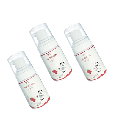 quality Fluor dentystyczny o smaku truskawkowym zawiera 1,23% fluoru w 125 ml factory