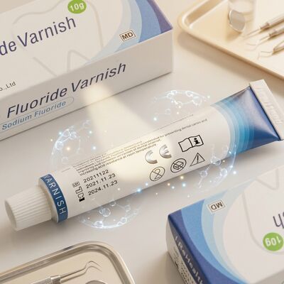 Certyfikat CE ISO 5% fluorku sodu lakier do zębów o smaku melonu w celu zapobiegania próchnicy zębów
