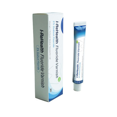 Żywica naturalna 5% Naf Sticky Dental lakier Fluor Zapobieganie próchnicy