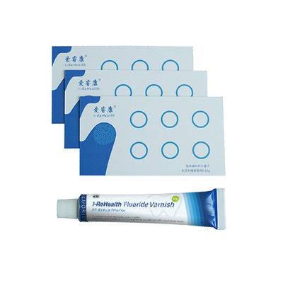 Natural Resin 22600ppm Lakier z fluorkiem sodu dla dorosłych Naprawa demineralizacji