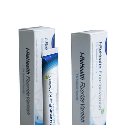 10-15s Utwardzanie próchnicy zębów Fluoryzacja Pediatryczny lakier fluorkowy