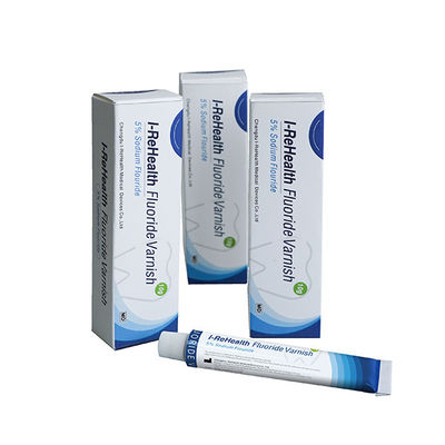 10-15s Utwardzanie próchnicy zębów Fluoryzacja Pediatryczny lakier fluorkowy