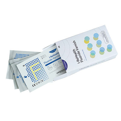 10-15s Utwardzanie szybkoschnącego fluoru dla dzieci pediatrycznych