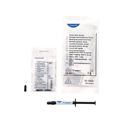 1.2mL Uszczelniacz fluorkowy dimetakrylanu glikolu trietylenowego Fuchsia Pit and Fissure Sealant