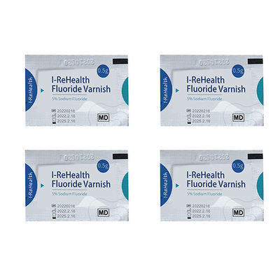 Smaczny zapach 0,5 g / torebkę Lakier fluorowy Certyfikat CE dla dziecka